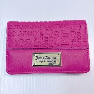 Juicy Couture Fuschia Wallet with Coin Purse